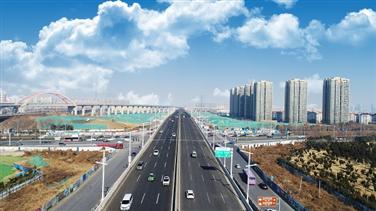 企业投资建设的郑州市107辅道快速化工程 PPP产品获国家优质工程奖